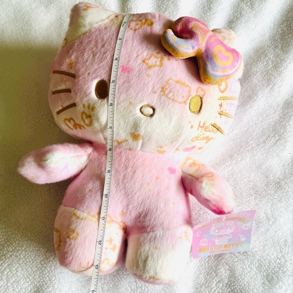 🎀 NWT SPECIAL EDITION 13" Hello Kitty 50th Anniversary Plush – Sanrio 🎀 - Picture 13 of 13